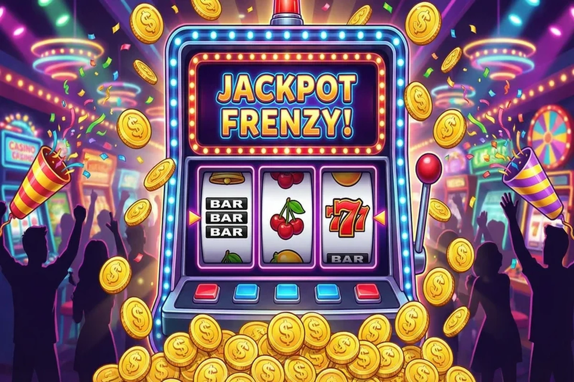Jackpot progresivo en tragamonedas